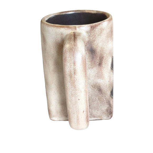 Pottery Coffee Mug with Turtles Designed by Mara Mexico - Picture 2 of 5